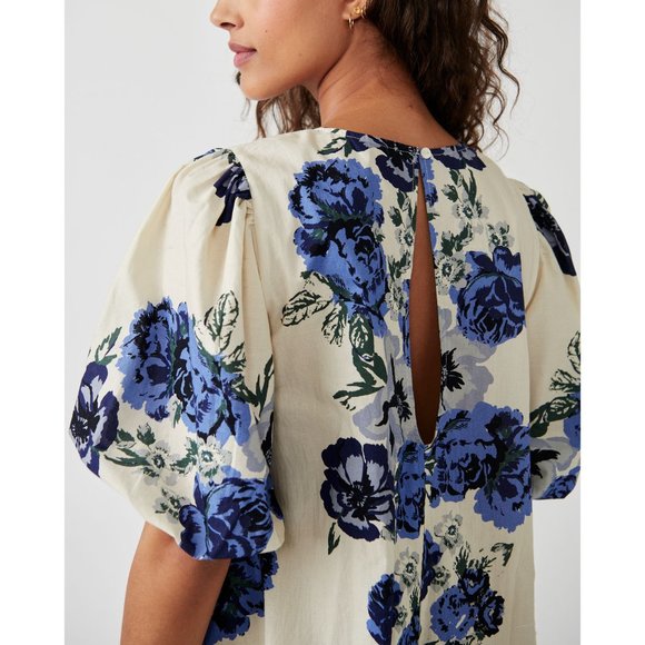 🎉LAST CHANCE🎉 FREE PEOPLE Maye Poplin Tunic / Vintage Combo - Picture 4 of 5